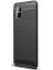 Brodef Carbon Силиконовый чехол для Samsung Galaxy A51 Черный