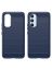 Brodef Carbon Силиконовый чехол для Samsung Galaxy A54 Синий