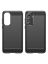 Brodef Carbon Силиконовый чехол для Samsung Galaxy A55 5G Черный