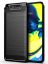 Brodef Carbon Силиконовый чехол для Samsung Galaxy A80 Черный