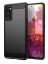 Brodef Carbon Силиконовый чехол для Samsung Galaxy S20 FE черный