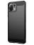 Brodef Carbon Силиконовый чехол для Xiaomi Mi 11 Черный