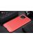 Brodef Carbon Силиконовый чехол для Xiaomi Mi 11 Lite Красный