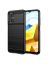 Brodef Carbon Силиконовый чехол для Xiaomi Poco M5 Черный