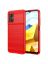 Brodef Carbon Силиконовый чехол для Xiaomi Poco M5 Красный