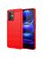 Brodef Carbon Силиконовый чехол для Xiaomi Poco X5 Красный