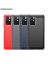 Brodef Carbon Силиконовый чехол для Xiaomi Redmi 10 Красный