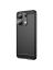 Brodef Carbon Силиконовый чехол для Xiaomi Redmi Note 13 4G Черный