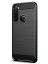 Brodef Carbon Силиконовый чехол для Xiaomi Redmi Note 8T Черный