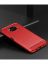 Brodef Carbon Силиконовый чехол для Xiaomi Poco X3 NFC красный