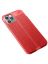 Brodef Fibre силиконовый чехол для iPhone 12 / 12 Pro Красный
