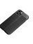 Brodef Fibre силиконовый чехол для iPhone 12 / iPhone 12 Pro черный
