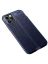 Brodef Fibre силиконовый чехол для iPhone 12 / iPhone 12 Pro синий