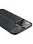 Brodef Fibre силиконовый чехол для iPhone 13 Pro Max Черный