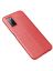 Brodef Fibre силиконовый чехол для Samsung Galaxy A03s Красный