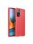Brodef Fibre силиконовый чехол для Xiaomi Redmi Note 10 Pro Красный