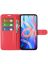 Brodef Wallet чехол книжка для Xiaomi Poco M4 Pro 5G Красный