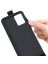 Brodef Flip вертикальный эко кожаный чехол книжка Realme C35 Черный
