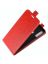 Brodef Flip вертикальный эко кожаный чехол книжка Alcatel 1SE (2020) 5030D Красный