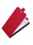 Brodef Flip вертикальный эко кожаный чехол книжка Honor 50 Pro Красный