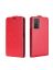 Brodef Flip вертикальный эко кожаный чехол книжка Huawei Honor 10X lite красный