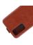 Brodef Flip вертикальный эко кожаный чехол книжка Huawei Honor 30 коричневый
