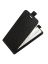 Brodef Flip вертикальный эко кожаный чехол книжка Huawei Honor 70 Черный