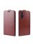 Brodef Flip вертикальный эко кожаный чехол книжка Huawei Nova 5T / Honor 20 Коричневый
