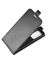 Brodef Flip вертикальный эко кожаный чехол книжка Huawei P40 Pro Черный