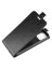 Brodef Flip вертикальный эко кожаный чехол книжка iPhone 12 mini черный