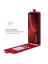 Brodef Flip вертикальный эко кожаный чехол книжка iPhone 13 Красный