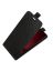 Brodef Flip вертикальный эко кожаный чехол книжка iPhone 13 Pro Черный