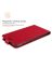 Brodef Flip вертикальный эко кожаный чехол книжка iPhone 13 Pro Красный