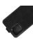 Brodef Flip вертикальный эко кожаный чехол книжка iPhone 13 Pro Max Черный