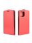 Brodef Flip вертикальный эко кожаный чехол книжка iPhone 13 Pro Max Красный