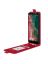 Brodef Flip вертикальный эко кожаный чехол книжка Nokia C1 Plus Красный