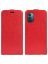 Brodef Flip вертикальный эко кожаный чехол книжка Nokia G11 / Nokia G21 Красный