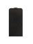 Brodef Flip вертикальный эко кожаный чехол книжка Oppo A16 Черный