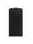 Brodef Flip вертикальный эко кожаный чехол книжка OPPO A74 Черный