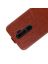 Brodef Flip вертикальный эко кожаный чехол книжка OPPO A9 (2020) / A5 (2020) коричневый