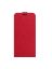 Brodef Flip вертикальный эко кожаный чехол книжка Oppo Reno 6 Красный