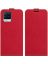 Brodef Flip вертикальный эко кожаный чехол книжка Realme 8 Pro / Realme 8 Красный
