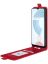 Brodef Flip вертикальный эко кожаный чехол книжка Realme C21 Красный
