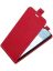 Brodef Flip вертикальный эко кожаный чехол книжка Realme C21 Красный
