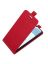 Brodef Flip вертикальный эко кожаный чехол книжка Realme C21Y Красный
