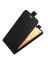 Brodef Flip вертикальный эко кожаный чехол книжка Realme C31 Черный