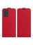 Brodef Flip вертикальный эко кожаный чехол книжка Realme GT Neo 2 Красный