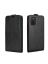 Brodef Flip вертикальный эко кожаный чехол книжка Samsung Galaxy A02s черный