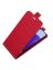 Brodef Flip вертикальный эко кожаный чехол книжка Samsung Galaxy A22s Красный