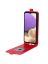 Brodef Flip вертикальный эко кожаный чехол книжка Samsung Galaxy A53 Красный